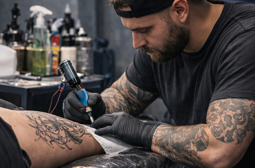 Tattoo Studios: Why Ink, Disinfectants, and Aerosols Require Source Capture Ventilation