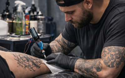 Tattoo Studios: Why Ink, Disinfectants, and Aerosols Require Source Capture Ventilation